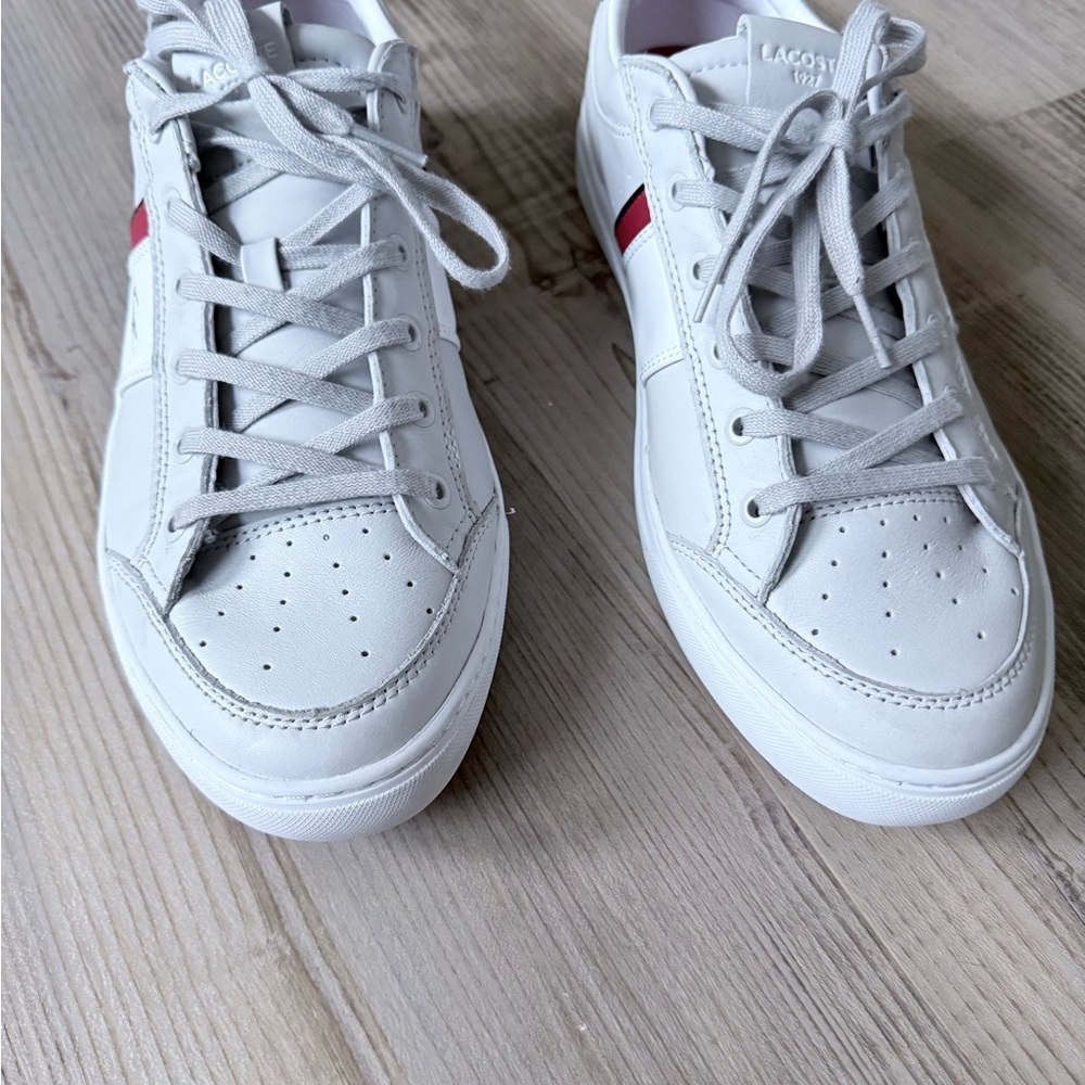 Men’s Lacoste courtline 120  sneakers, men’s size 12 - Picture 2 of 5